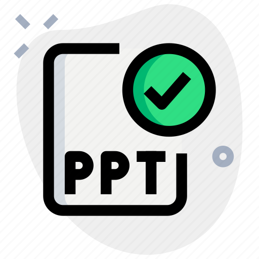 File, ppt, check, office, files icon - Download on Iconfinder