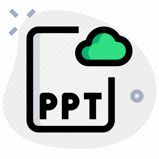 File, ppt, cloud, office, files icon - Download on Iconfinder