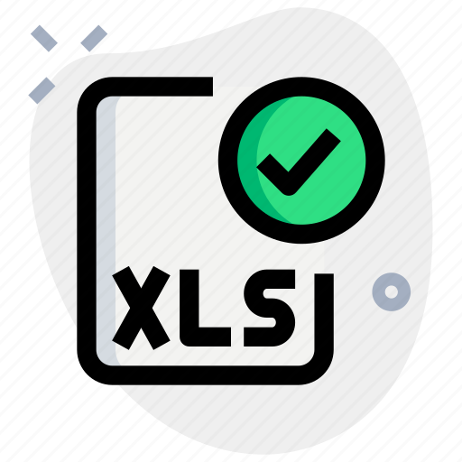 File, xls, check, office, files icon - Download on Iconfinder