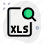file, xls, search, office, files 