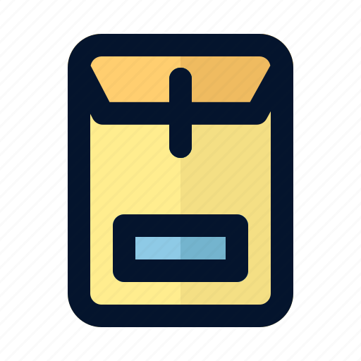 Dossier, envelope, mail, message, letter icon - Download on Iconfinder