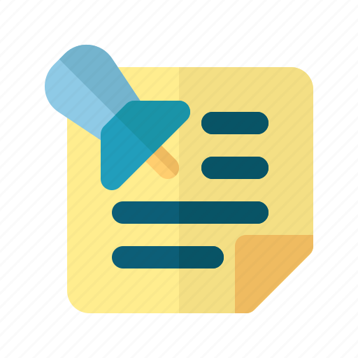 Notes, office, business, work, workplace, corporate icon - Download on Iconfinder