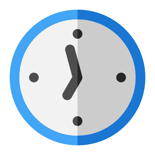 Clock Date Hour Schedule Time Watch Icon