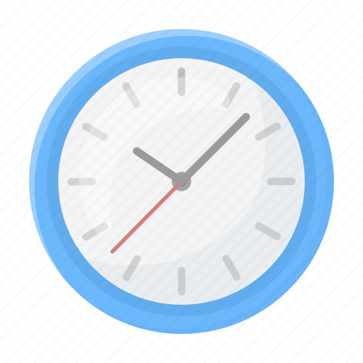 Clock, equipment, interior, office, style, time, wall icon - Download on Iconfinder