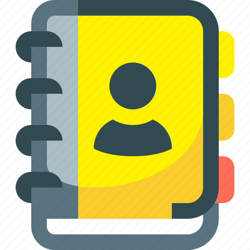Address book, phonebook, contact, yellow pages icon - Download on Iconfinder