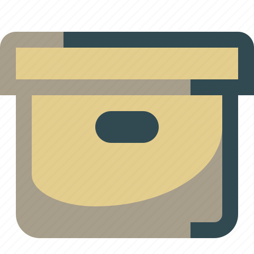 Storage, box, archive, documents icon - Download on Iconfinder