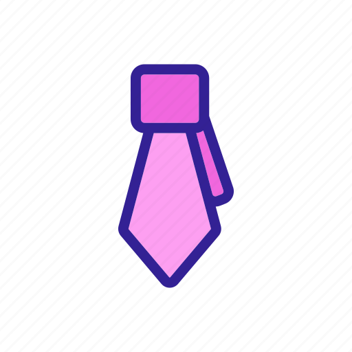 Clog, contour, male, office, shirt, silhouette, tie icon - Download on Iconfinder