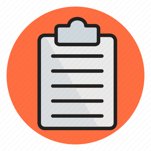 Clipboard, report, checklist, document icon - Download on Iconfinder