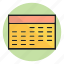date, calendar, plan, schedule icon 