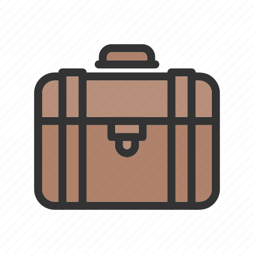 Baggage, briefcase, luggage, office, suitcase icon - Download on Iconfinder