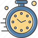 clock, stopwatch, time, timer