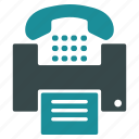 fax, communication, copy, phone, print, telephone, connection