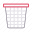basket, dustbin, remove, trash, trolley