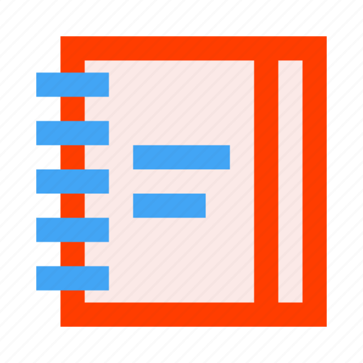 Daily, notebook, office, planner, reminder, stationery icon - Download on Iconfinder