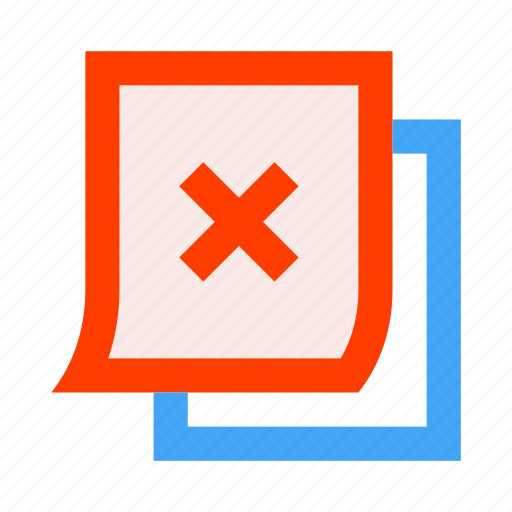 Notes, office, paper, reminder, remove, sheets, stationery icon - Download on Iconfinder