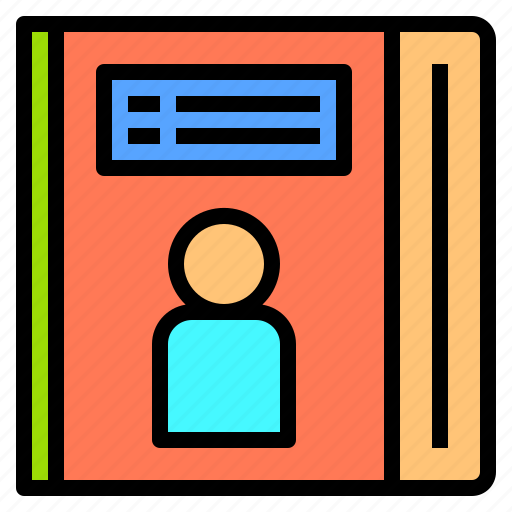 Book, business, contact, coworker, group, smiling, team icon - Download on Iconfinder
