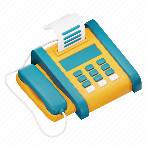 Fax, phone, telephone, machine, mail, workplace, office icon - Download on Iconfinder