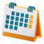 calendar, date, season, schedule, event, workplace, office, material 