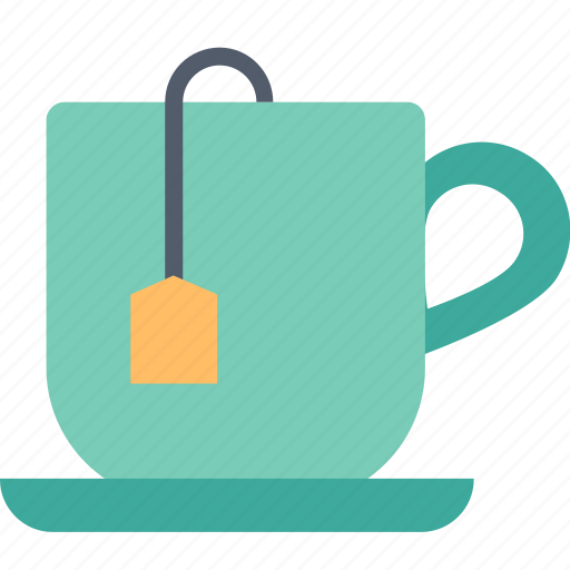 Cup, tea, beverage, break, breakfast, drink, teabag icon - Download on Iconfinder