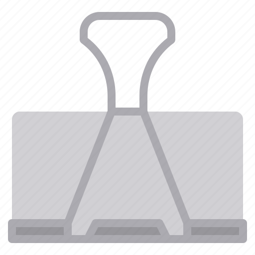 Clip, equipment, office, paper, tools icon - Download on Iconfinder