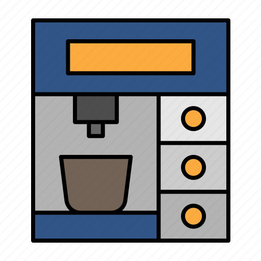 Coffee, maker, espresso, machine, office, supplies icon - Download on Iconfinder