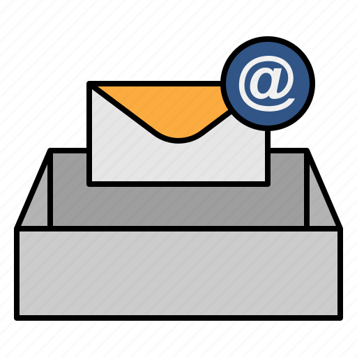 Email, inbox, mail, office, communication icon - Download on Iconfinder