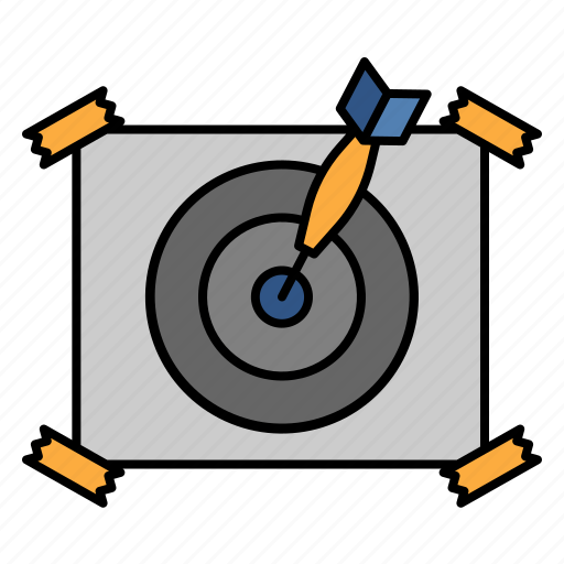 Target, plan, goal, arrow, office, supplies icon - Download on Iconfinder