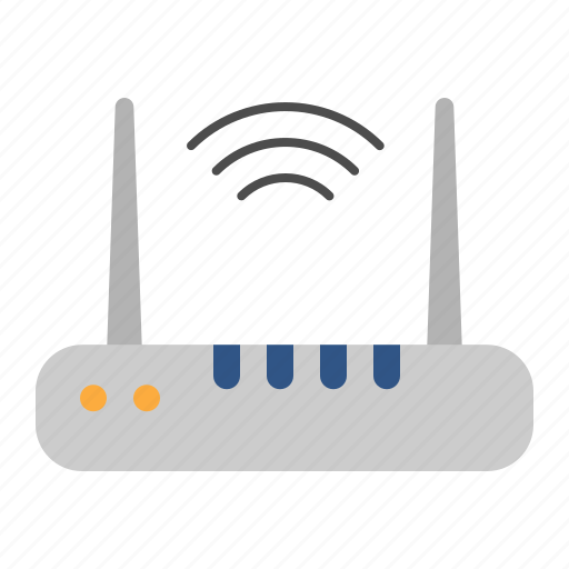 Router, wifi, wireless, modem, office, supplies icon - Download on Iconfinder