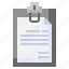 clipboard, document, file, check, mark, criteria 