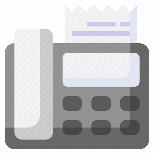 Fax, phone, call, office, material, communications, telephone icon - Download on Iconfinder