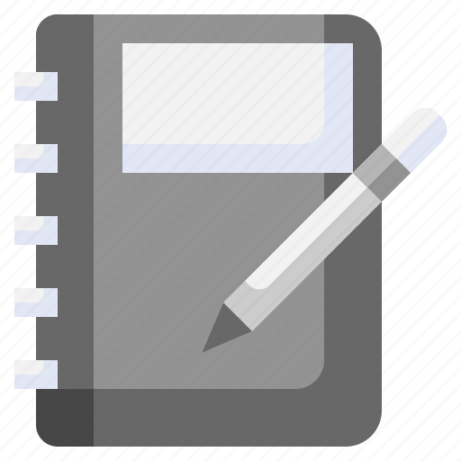 Notebook, agenda, address, book, education, bookmark icon - Download on Iconfinder