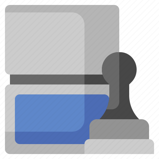 Stamps, validity, office, material, approval, tool icon - Download on Iconfinder