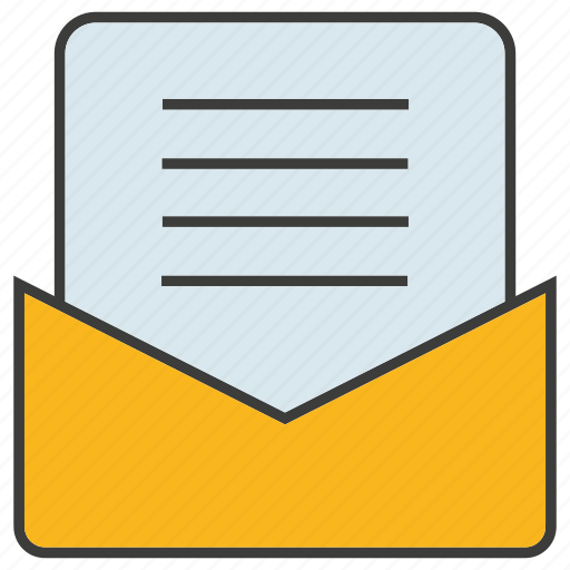 Document, email, envelope, letter, paper, send icon - Download on Iconfinder