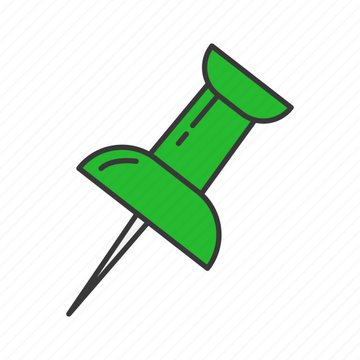 Pin, pushpin icon - Download on Iconfinder on Iconfinder