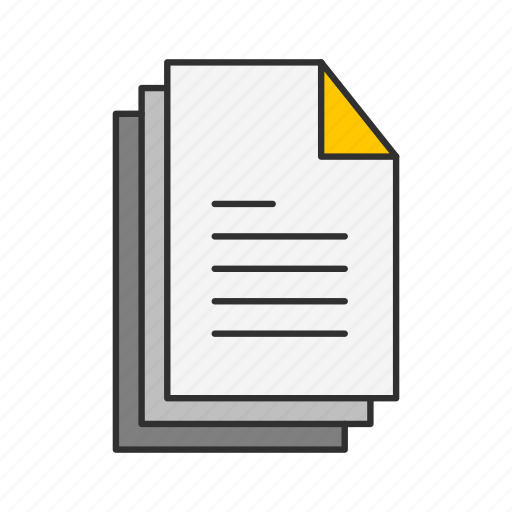 Documents, files, papers, text icon - Download on Iconfinder