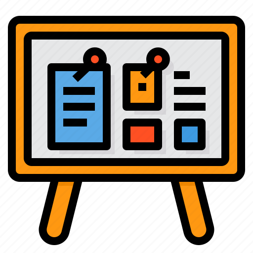 Board, whiteboard, diagram, presentation, tool icon - Download on Iconfinder