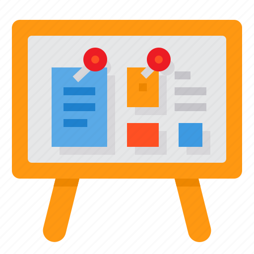 Board, whiteboard, diagram, presentation, tool icon - Download on Iconfinder