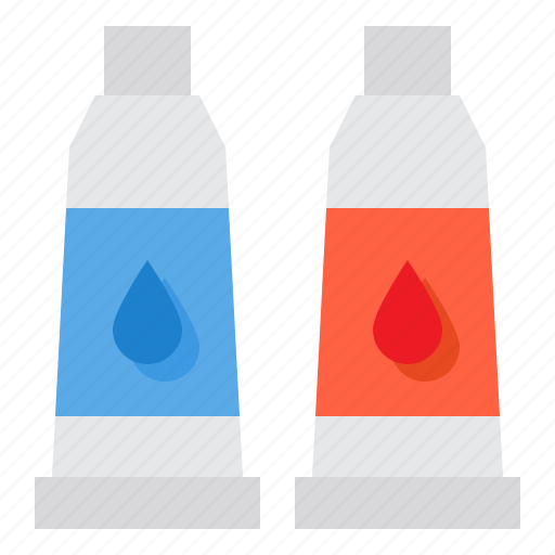 Watercolor, art, paint, colors, tube icon - Download on Iconfinder