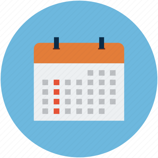 Agenda, calendar, date, diary, monthly book, program, schedule icon - Download on Iconfinder