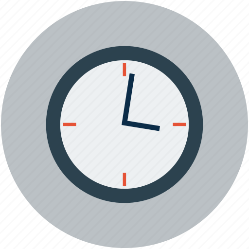 Clock, timekeeper, timepiece, wall clock, watch icon - Download on Iconfinder