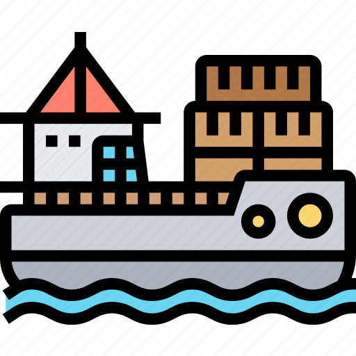 Cargo, ship, container, export, marine icon - Download on Iconfinder