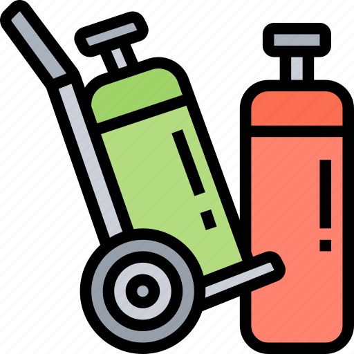 Gas, cylinder, tank, canister, container icon - Download on Iconfinder