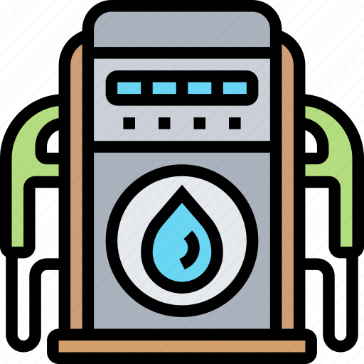 Pump, gasoline, petroleum, station, service icon - Download on Iconfinder