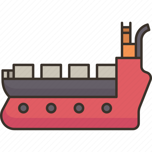 Cargo, ship, freight, container, export icon - Download on Iconfinder