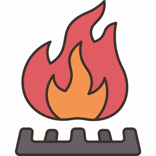 Gas, flame, propane, fuel, natural icon - Download on Iconfinder