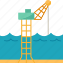 compliant, tower, petroleum, offshore, platform