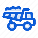 mining, truck, heavy, vehicle, dump, haul