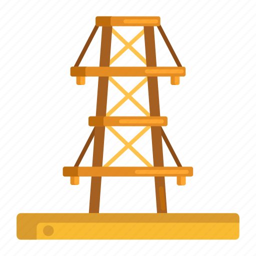 Cell tower, electric tower, tower, transmission, transmission tower icon - Download on Iconfinder