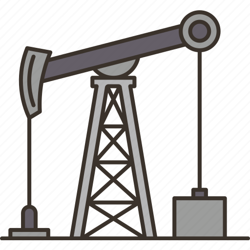 Oil, pump, jack, hydraulic, machine icon - Download on Iconfinder