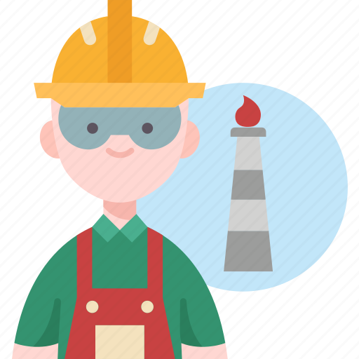 Rig, worker, petroleum, engineering, derrickman icon - Download on Iconfinder